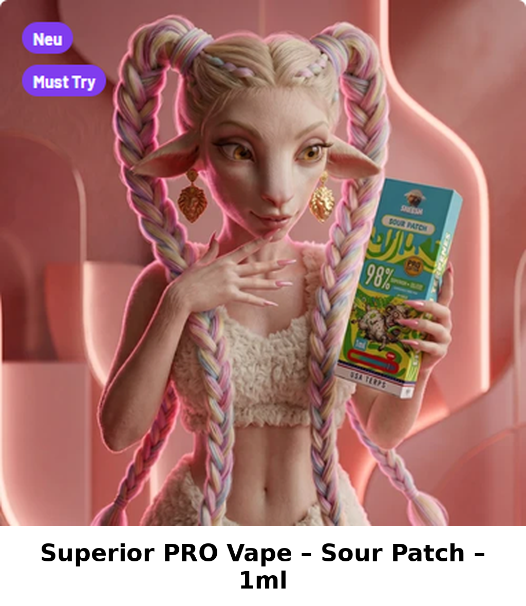 Sheesh 1ml Vape – Sour Patch