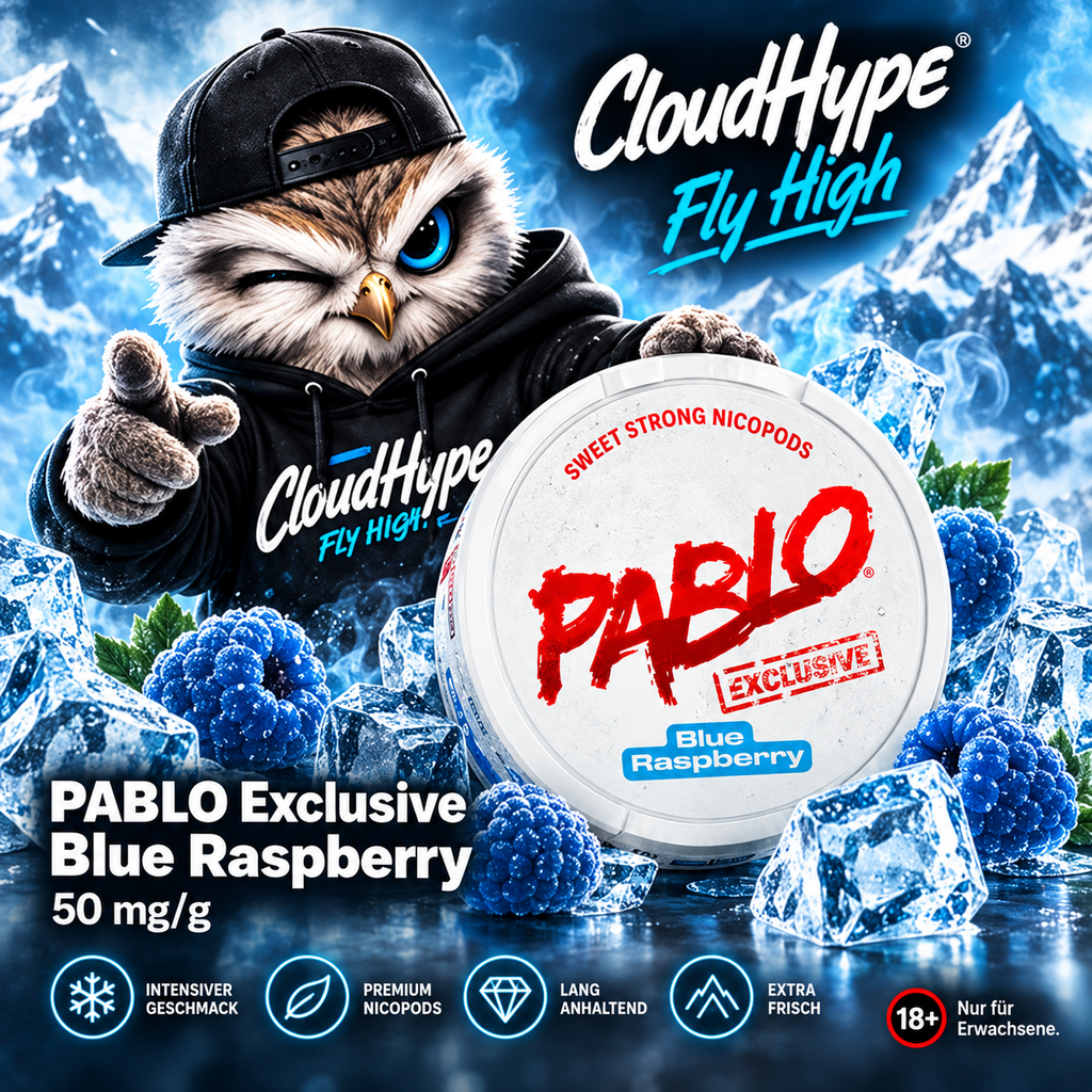 PABLO Exclusive Blue Raspberry