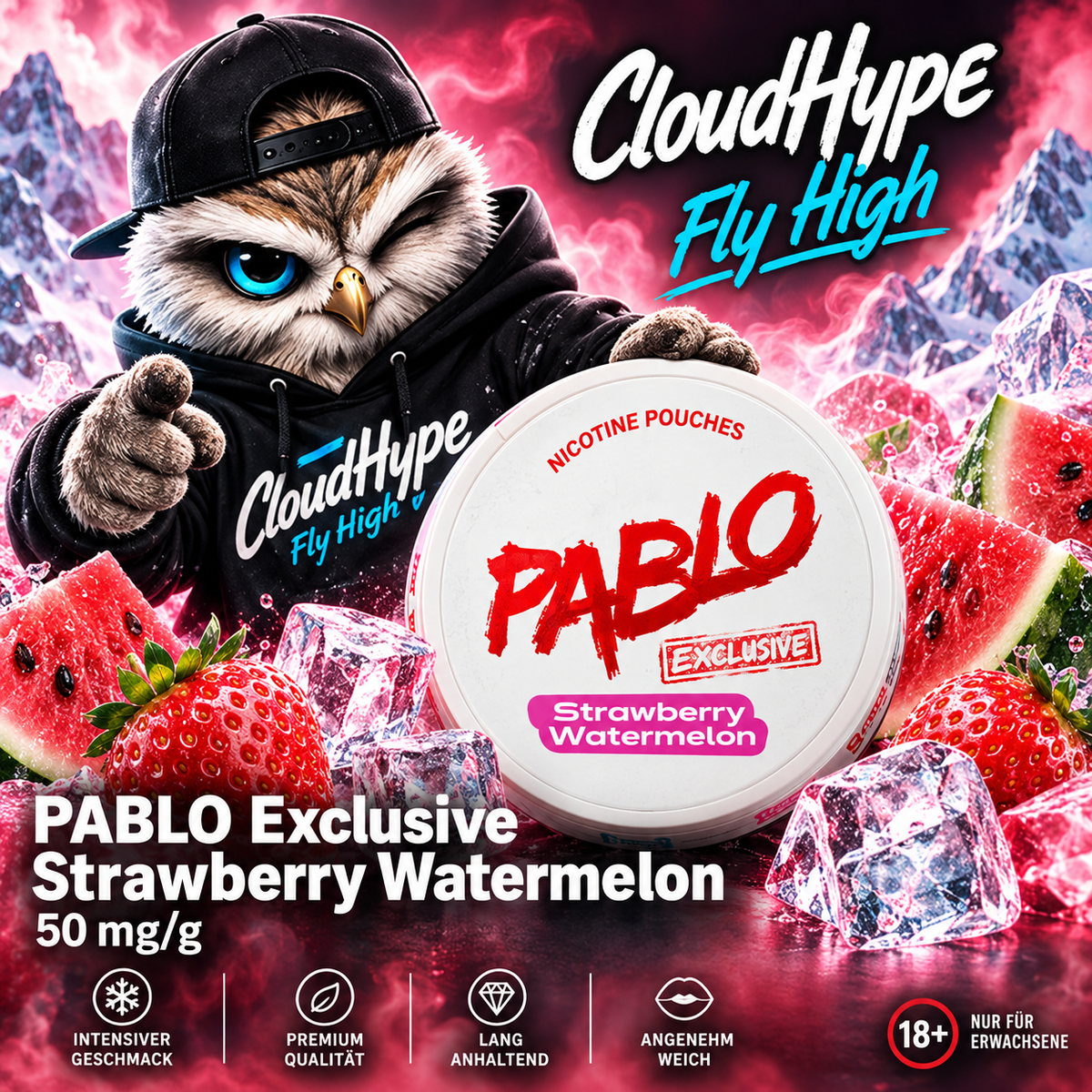 PABLO Exclusive Strawberry Watermelon