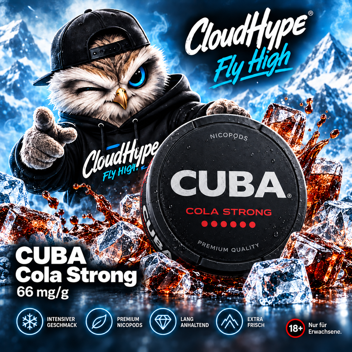 CUBA Cola Strong