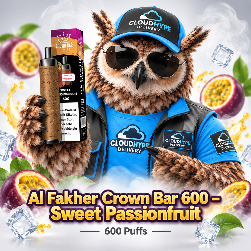 Al Fakher Crown Bar 600 - Sweet Passionfruit