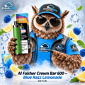 Al Fakher Crown Bar 600 - Blue Razz Lemonade