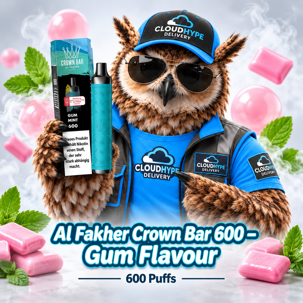 Al Fakher Crown Bar 600 - Gum Flavour