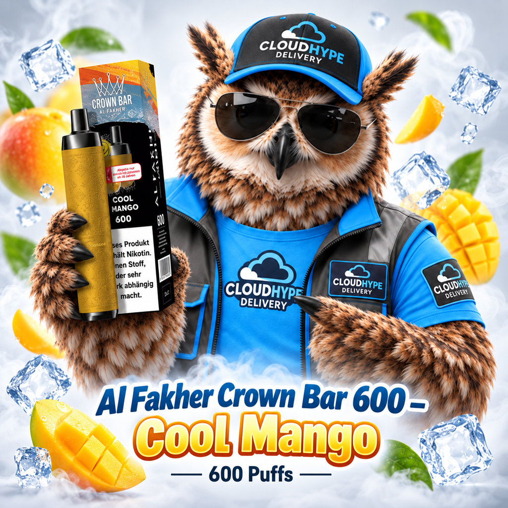 Al Fakher Crown Bar 600 - Cool Mango