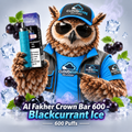 Al Fakher Crown Bar 600 - Blackcurrant Ice