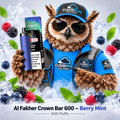 Al Fakher Crown Bar 600 - Berry Mint