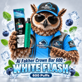 Al Fakher Crown Bar 600 - White Flash