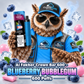 Al Fakher Crown Bar 600 - Blueberry Bubblegum