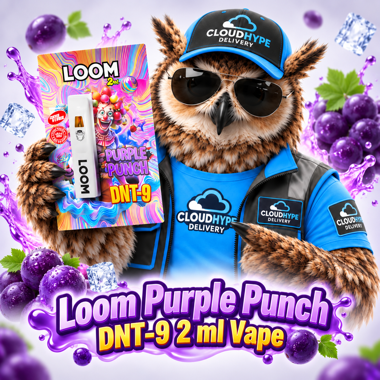 Loom Purple Punch DNT-9 2 ml Vape