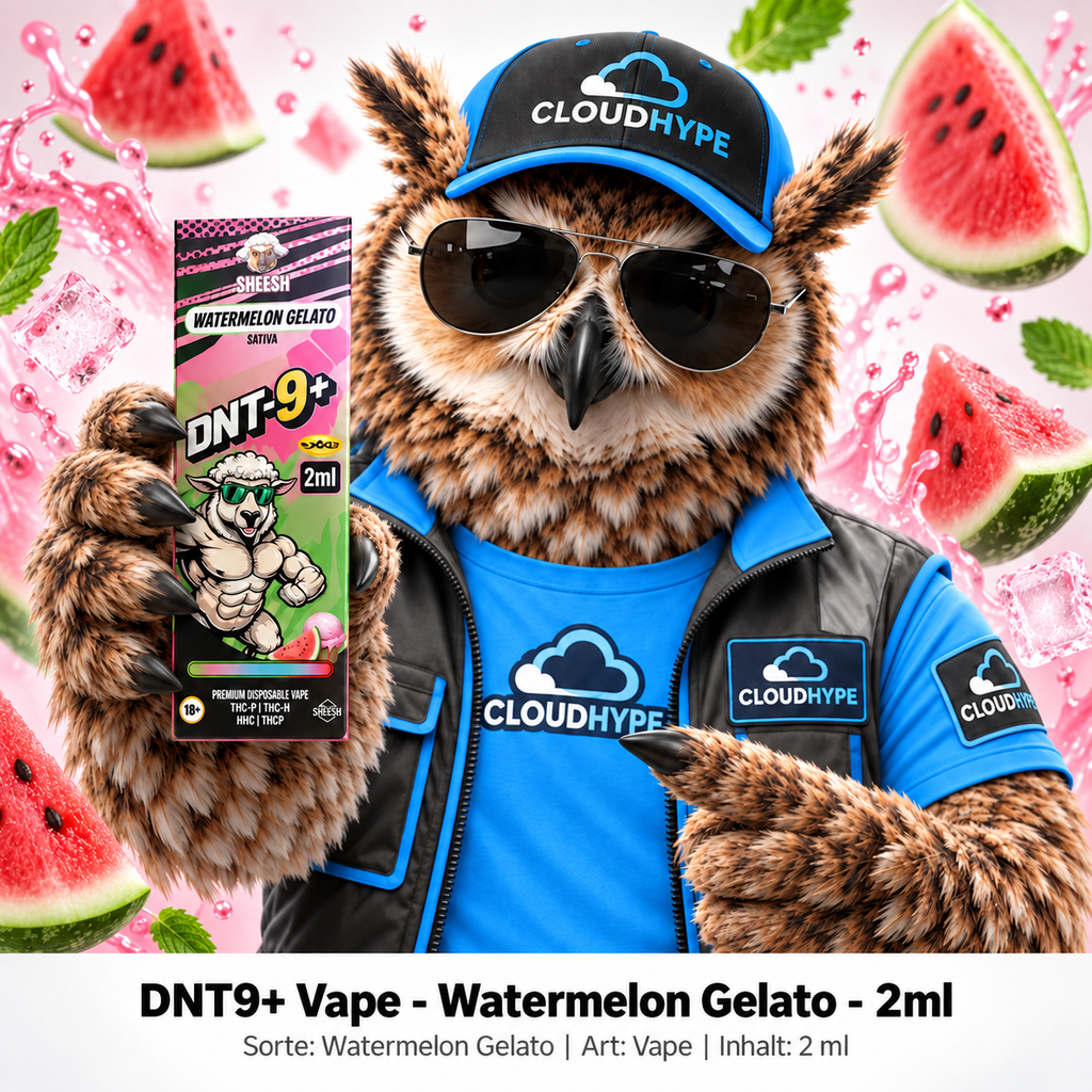 DNT-9+ Vape – Watermelon Gelato – 2ml