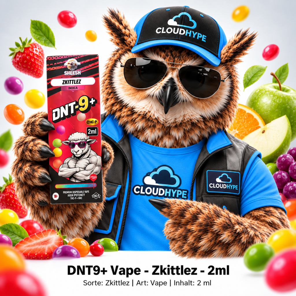 DNT-9+ Vape – Zkittlez – 2ml