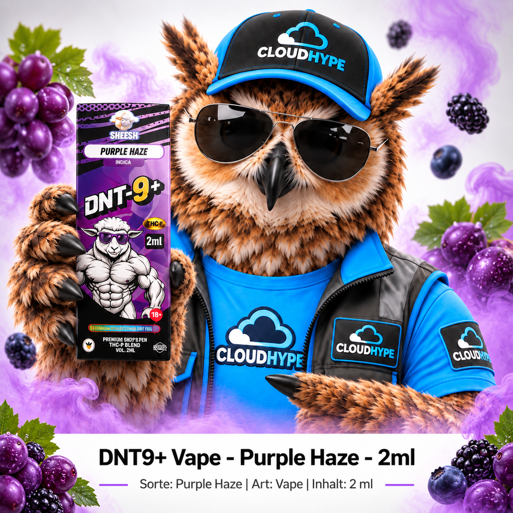 DNT-9+ Vape – Purple Haze – 2ml