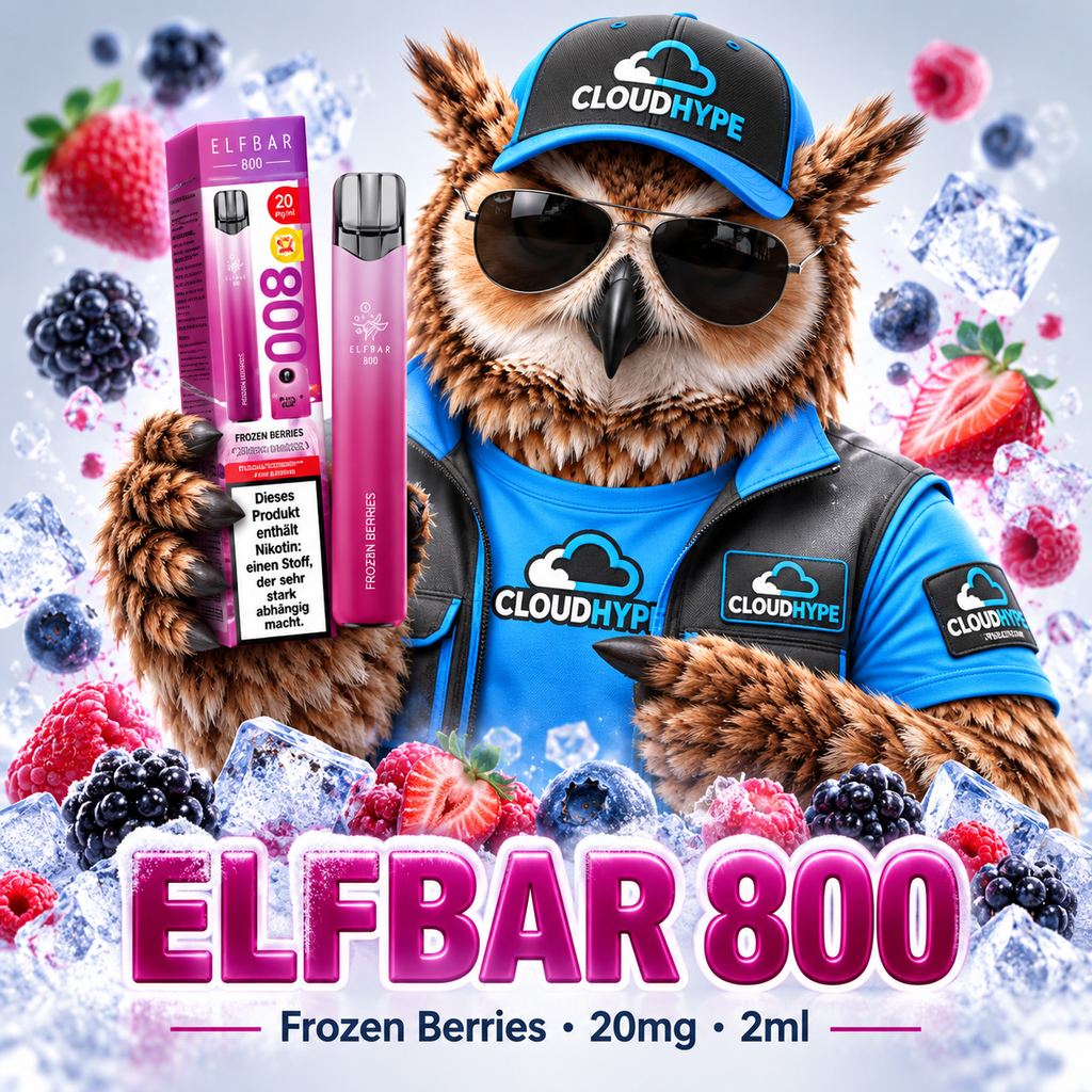 ELFBAR 800 – Frozen Berries – 20mg