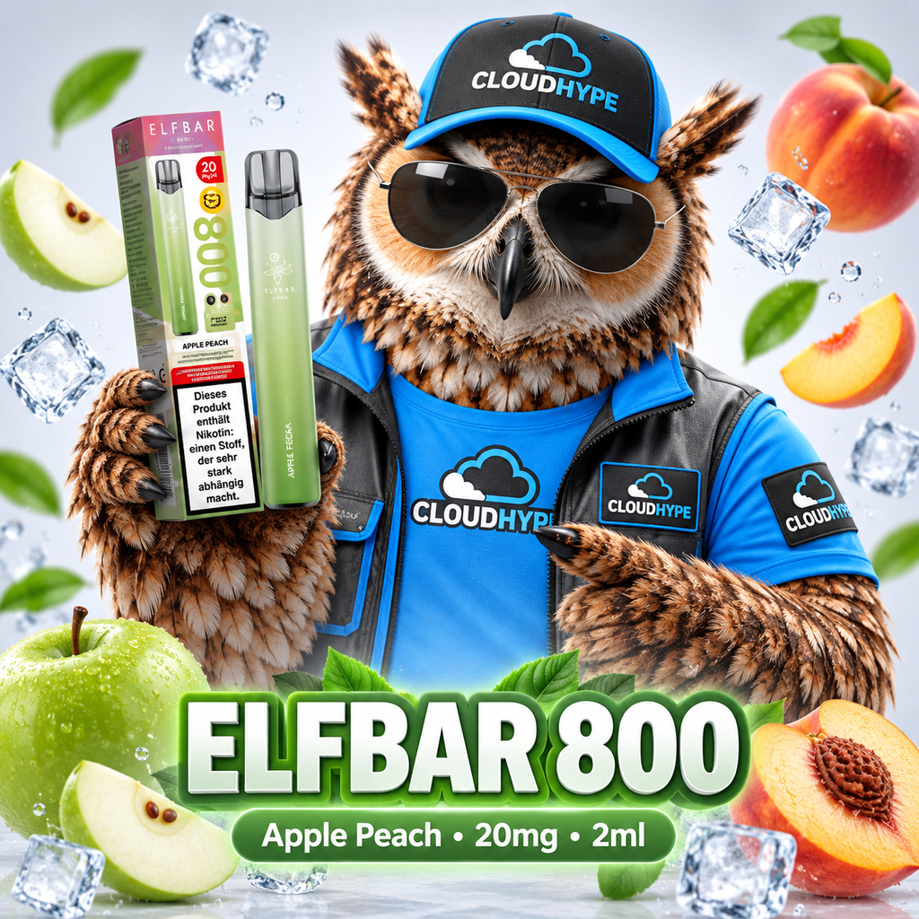 ELFBAR 800 – Apple Peach – 20mg
