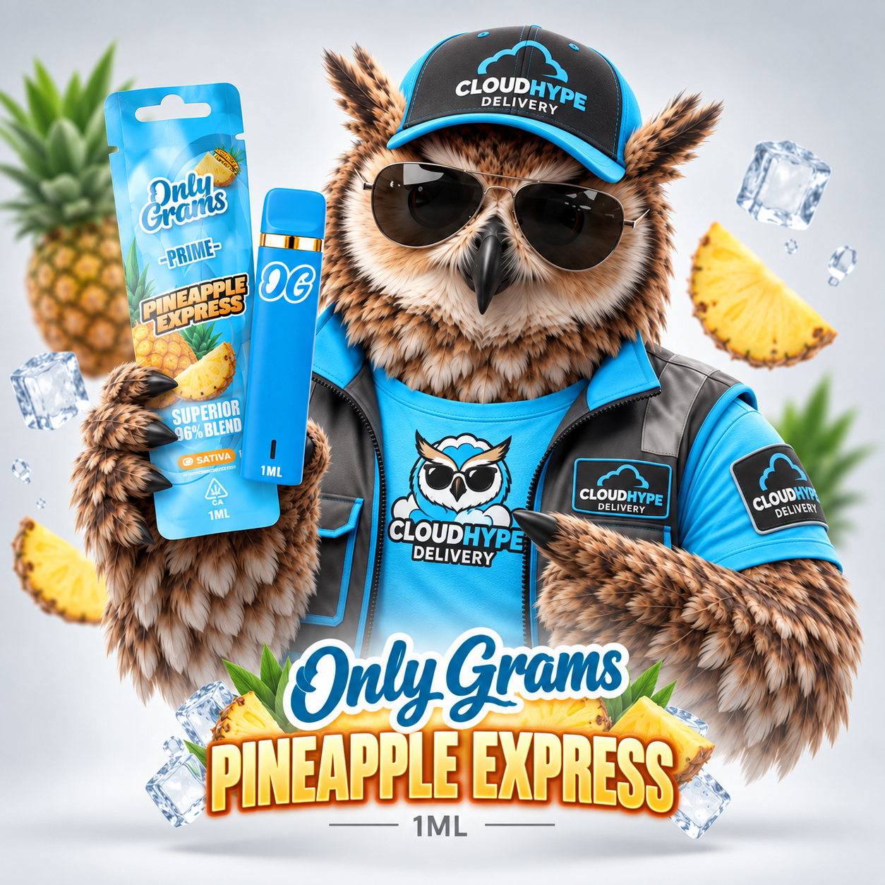 Only Grams Pineapple Express 1ML