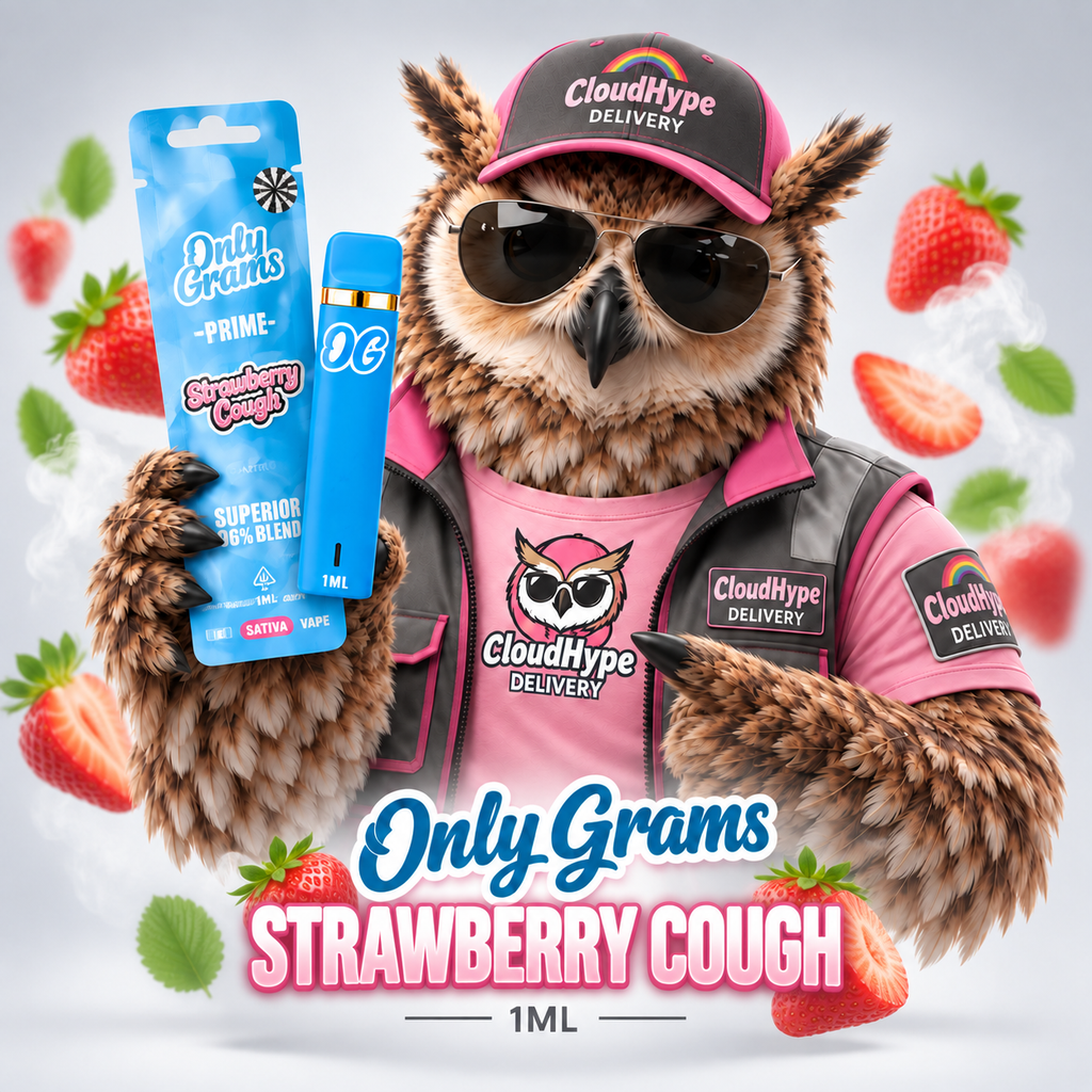 Only Grams Strawberry Cough 1ML